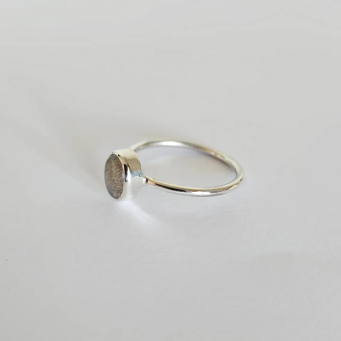 Pererenan Ring Bali Silver 925 Labradorite Stone